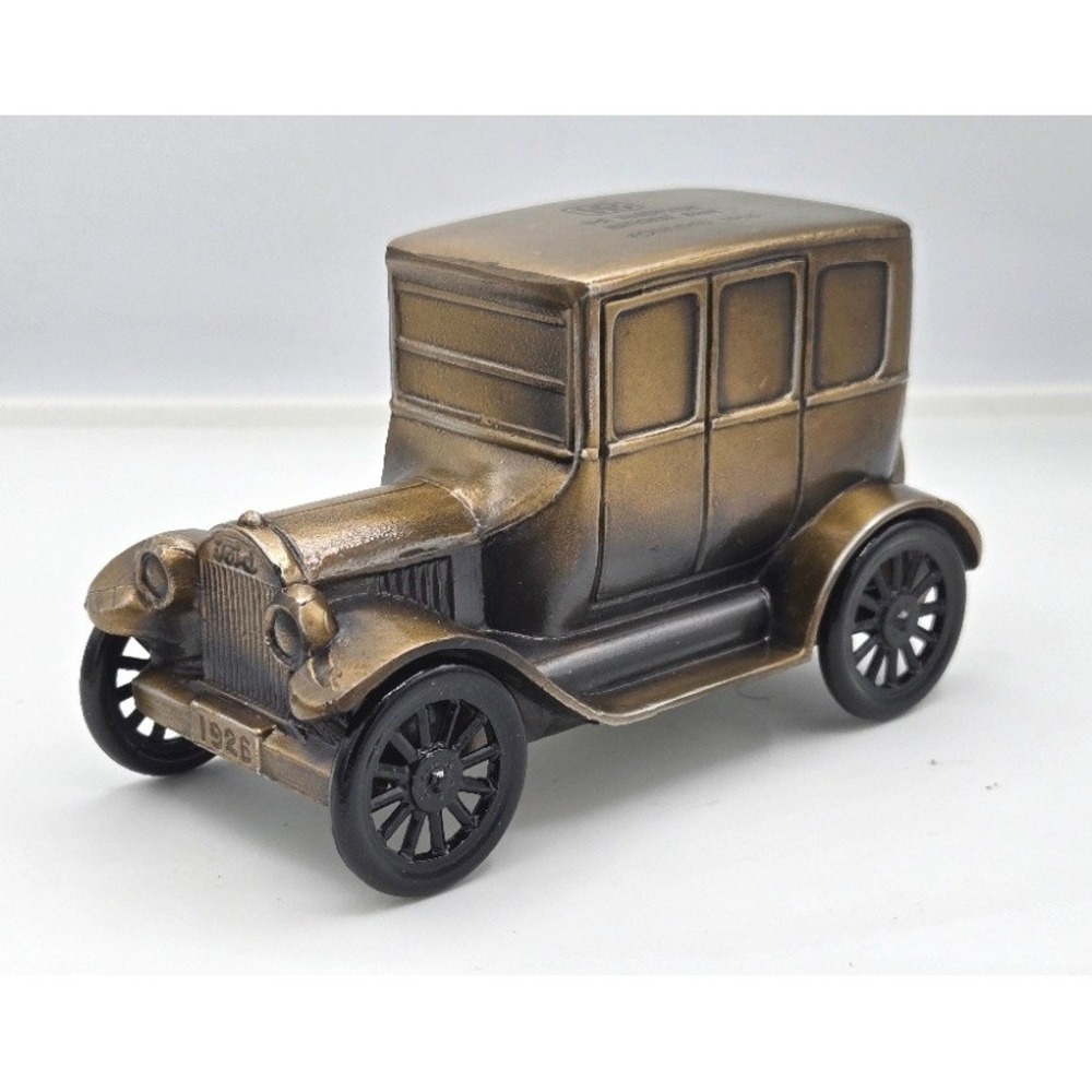 Vintage 1974 Banthrico 1926 Model T Ford Hardyston National Bank Metal Coin Bank